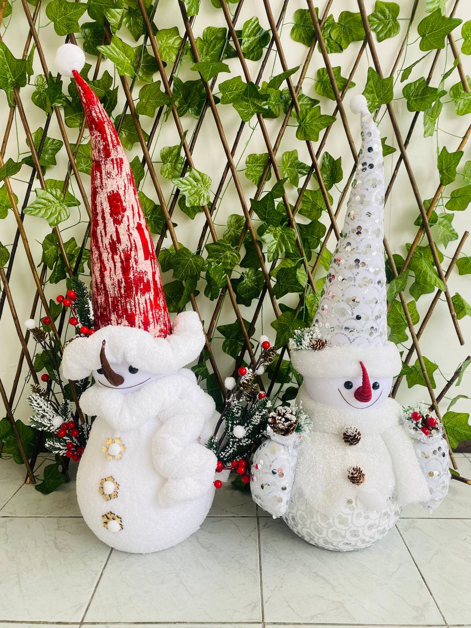 Adorno Muñeco De Nieve