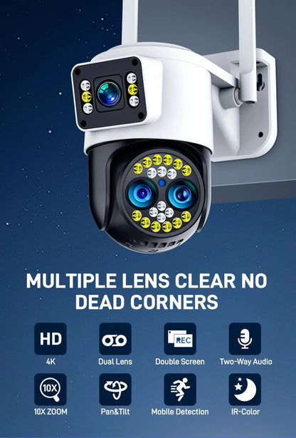 Camara De Seguridad Con Sirena