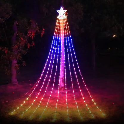 Árbol De Luces Navideñas