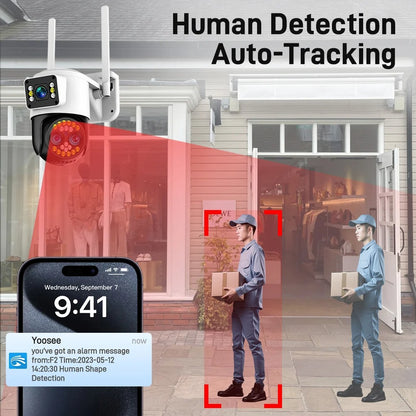 Camara De Seguridad Con Sirena