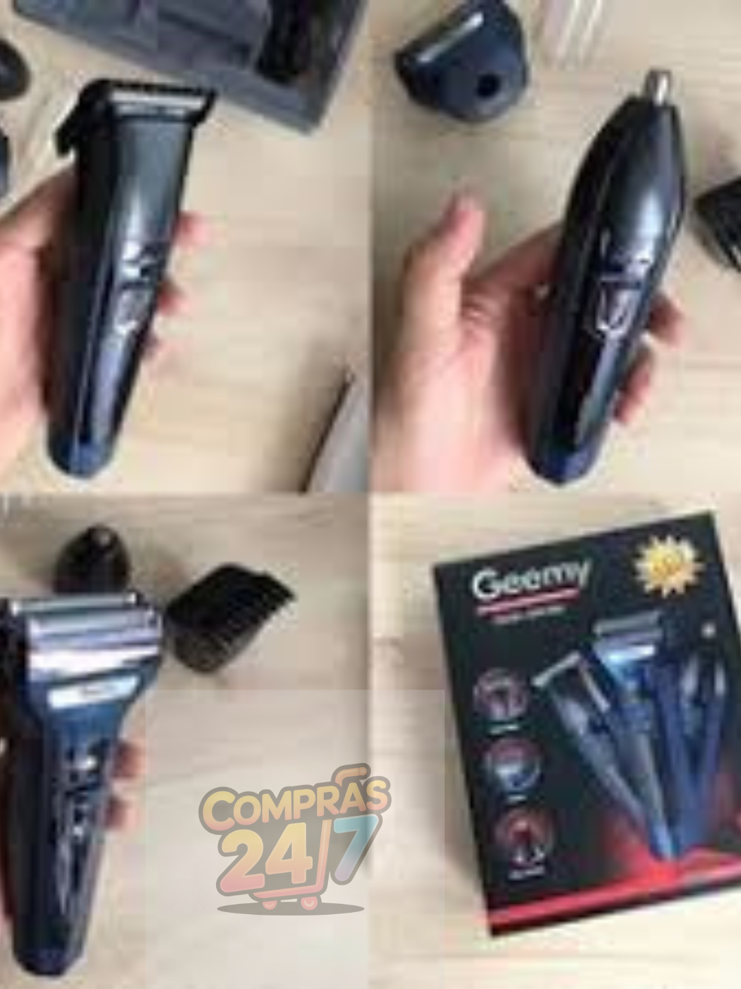 Maquina Afeitadora Y Rasuradora 3 En 1