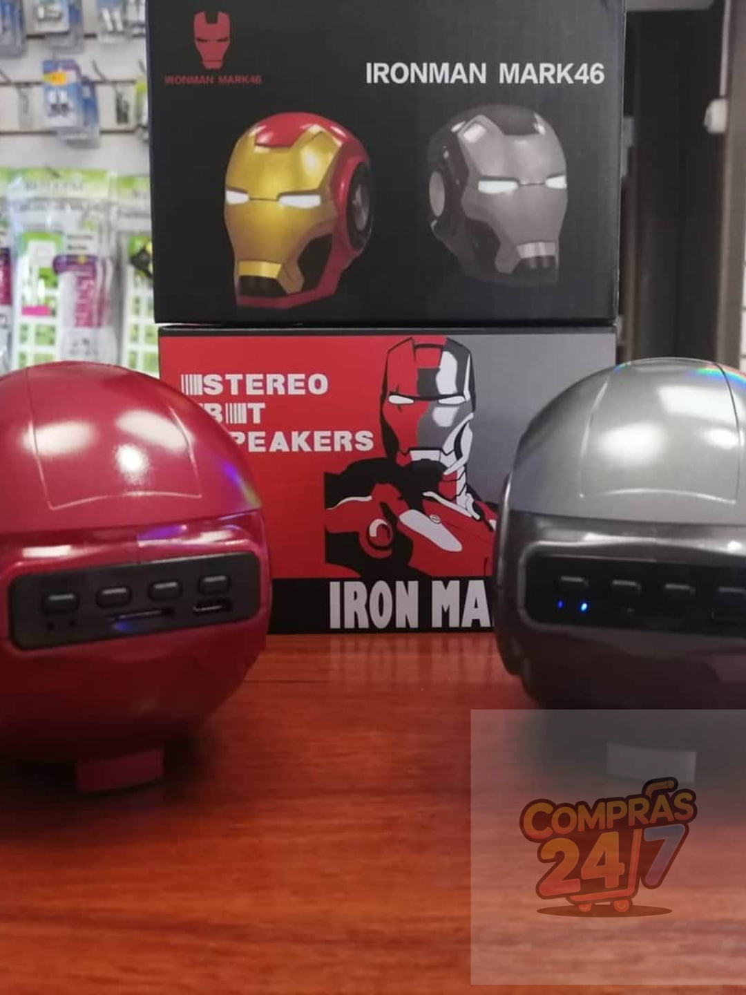 Parlante Bluetooth Iron Man Altavoz